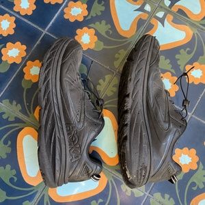 HOKA ONE ONE Leather Black